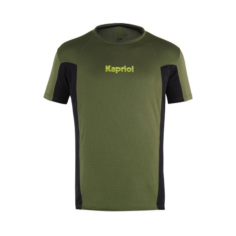 KAPRIOL T-Shirt Quick-Dry Grün/Schwarz S