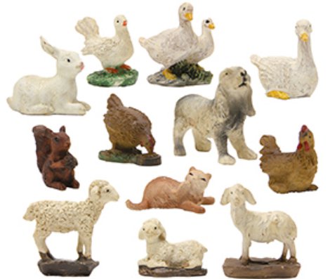 Tier-Set 5-7 cm