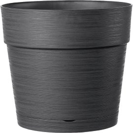DEROMA Pflanztopf Vaso Save Anthrazit 29 cm