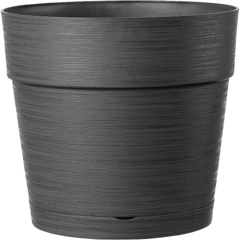 DEROMA Pflanztopf Vaso Save Anthrazit 48 cm