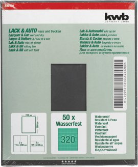 KWB Schleifbogen wasserfest K320, 1 Stk.