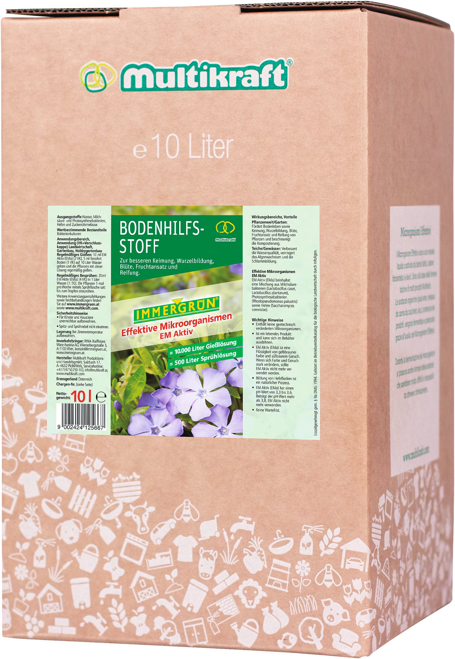 IMMERGRÜN Bio Effektive Mikroorganismen Aktiv 10 l