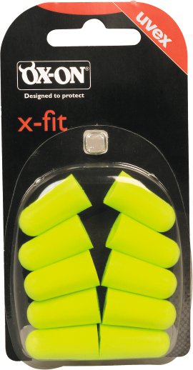 UVEX Gehörschutz X-Fit 5 Paar