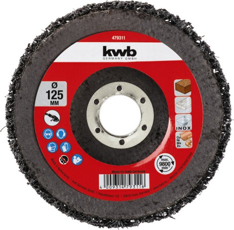 KWB Reinigungsscheibe lose 125 mm