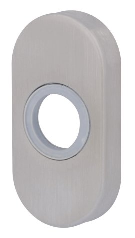 ALPERTEC Drückerrosette Edelstahl oval 62x31 mm