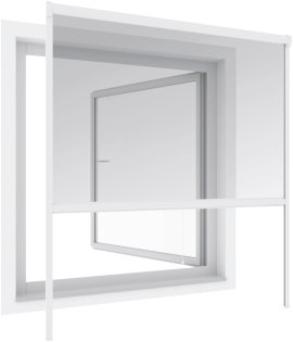 WINDHAGER Insektenschutz PLUS Rollo Fenster Weiß