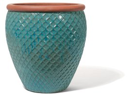 Pflanzvase Pond Washed Grün