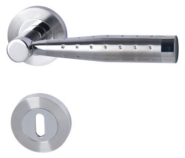 ALPERTEC Türbeschlag Solid 5-R Edelstahl poliert satiniert BB