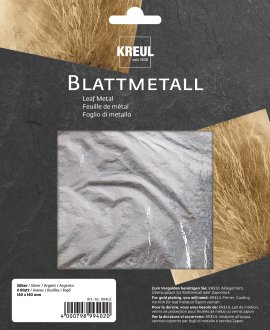 KREUL Blattmetall Silber 140x140 mm