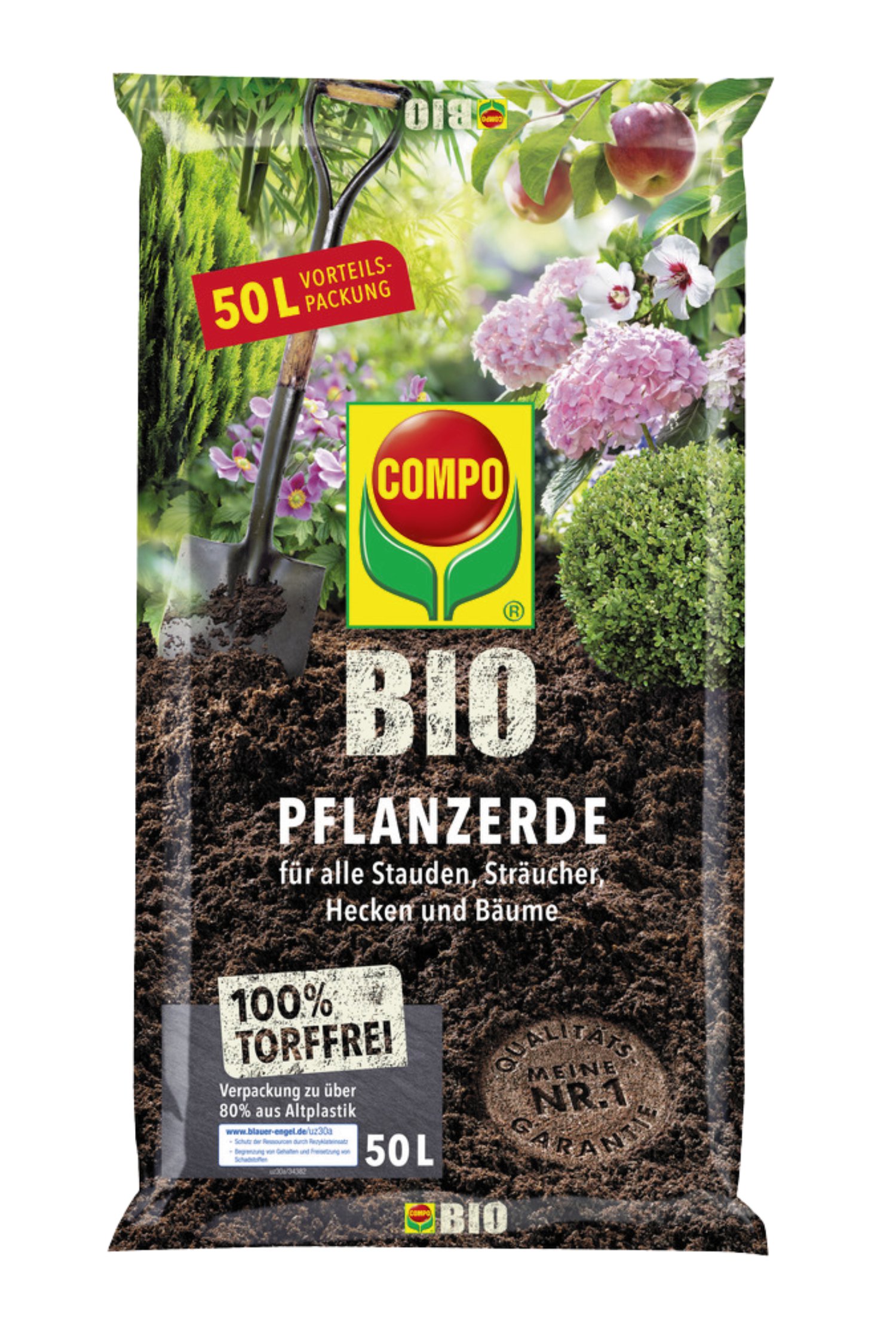 COMPO® Sana Pflanzerde  Torffrei 50 l