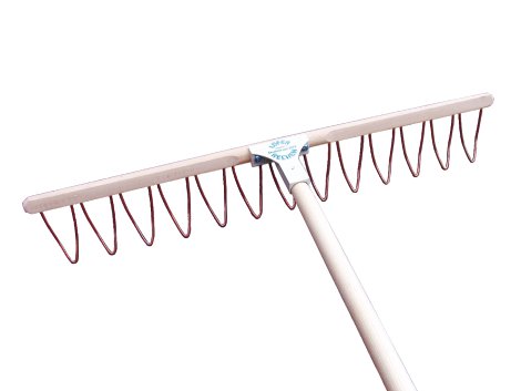 LOFER RECHEN Drahtbügelrechen 12 V-Zinken Joch 74 cm