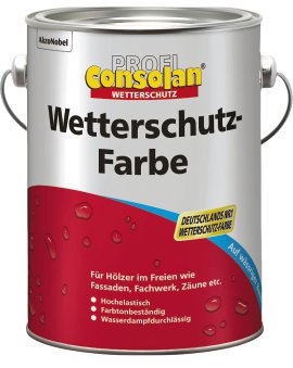 CONSOLAN Wetterschutzfarbe Profi Basic A1 2,5 l