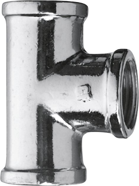 CORNAT T-Stück Chrom 1/2" IG