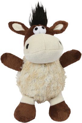 Shaggy Esel mit Squeaker