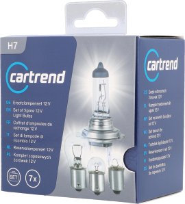 CARTREND Lampenersatzkasten H7 Blau