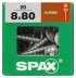 SPAX Schraube HIF Wirox 8x80 mm XXL 20 Stk.