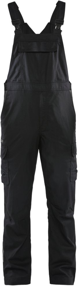 BLÅKLÄDER Industrie Latzhose schwarz/dunkelgrau