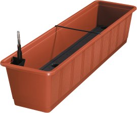 GELI Blumenkasten Aqua Green Waz Terrakotta