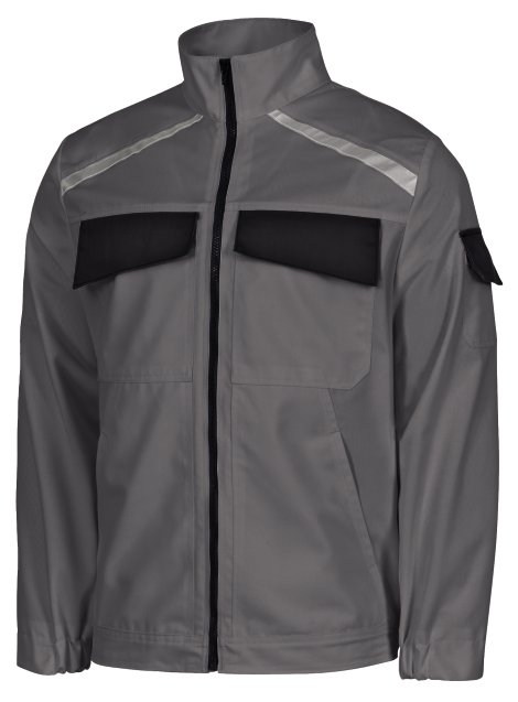 Berufsjacke Extreme Grau/Schwarz XXL