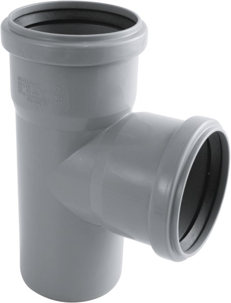 HTEA Einfachabzweig 87° 110x110 mm