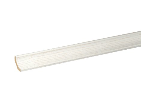 FN Neuhofer Hohlkehlleiste FOES013 Esche/Weiß FOES013 2400x22x22 mm
