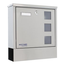 ROTTNER Briefkasten Lago Inox