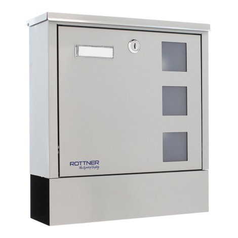 ROTTNER Briefkasten Lago Inox