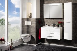 LED-Spiegelschrank B.Clever 90x71x16 cm