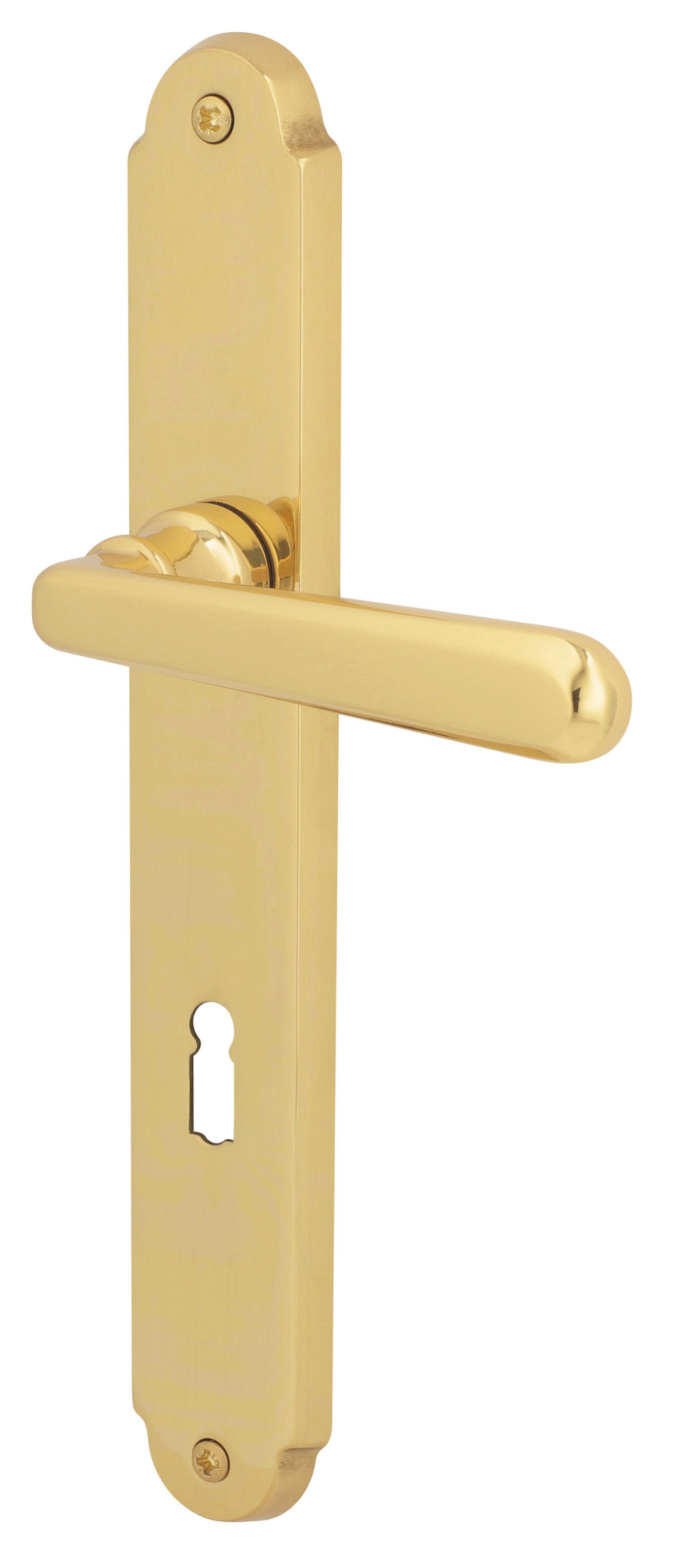 ALPERTEC Türbeschlag Wien-LS Messing poliert BB