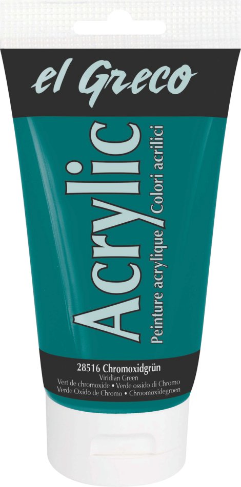 KREUL Acrylfarbe el Greco Chromoxidgrün 150 ml