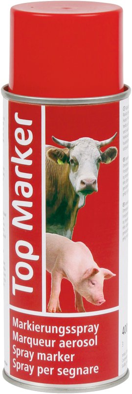 Markierungsspray TopMarker 400 ml, rot