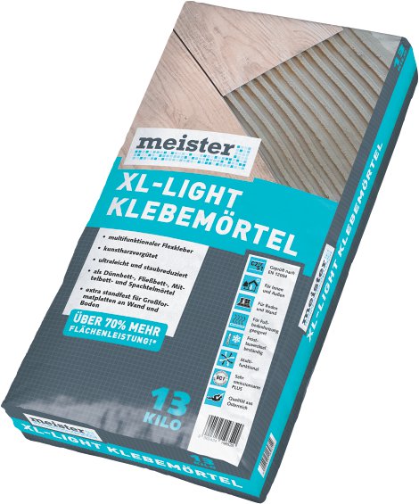 MEISTER XL-Light Klebemörtel 13 kg