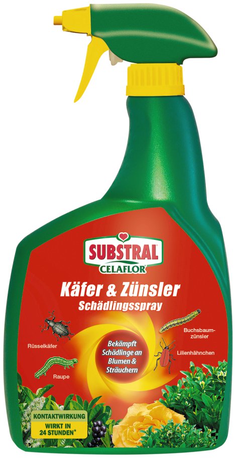 SUBSTRAL® Celaflor® Käfer & Zünsler Schädlingsspray 800 ml