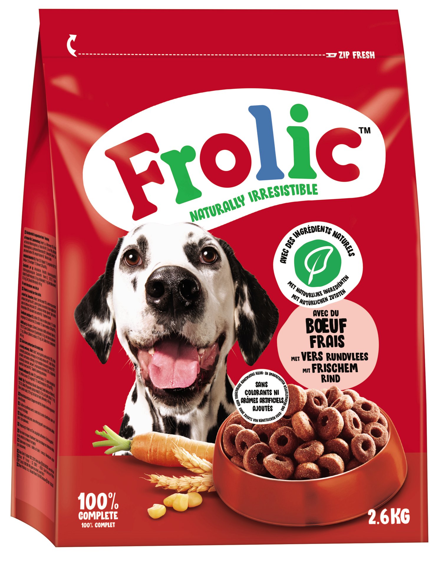 FROLIC Hundefutter Classic 2,6 kg