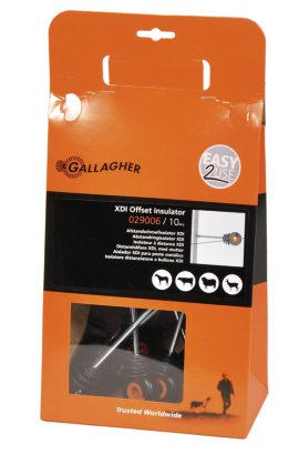 GALLAGHER Abstandislator für Metallpfähle