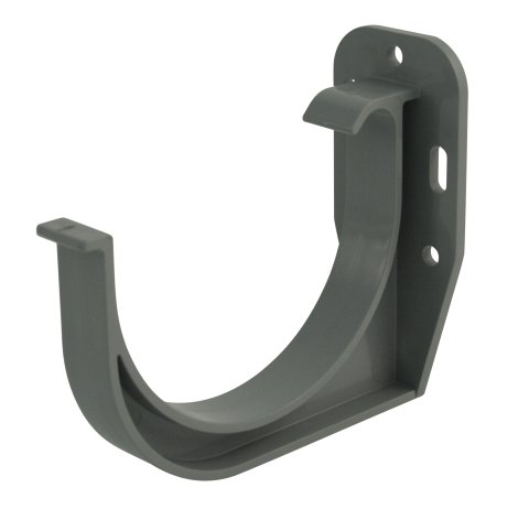 Rinnenhalter aus Kunststoff Grau NW 100 mm