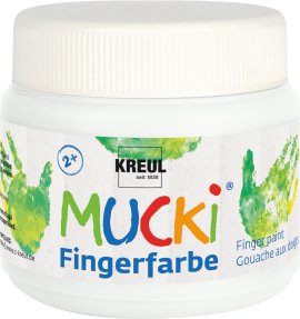 KREUL Fingerfarbe Weiß 150 ml