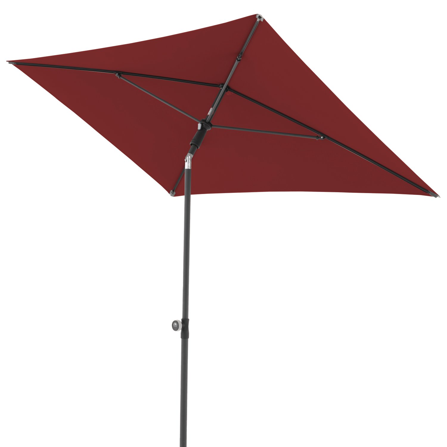 DOPPLER Kurbelschirm Active Edition 200x120 cm bordeaux