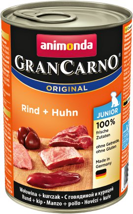 ANIMONDA GranCarno Junior Rind+Huhn
