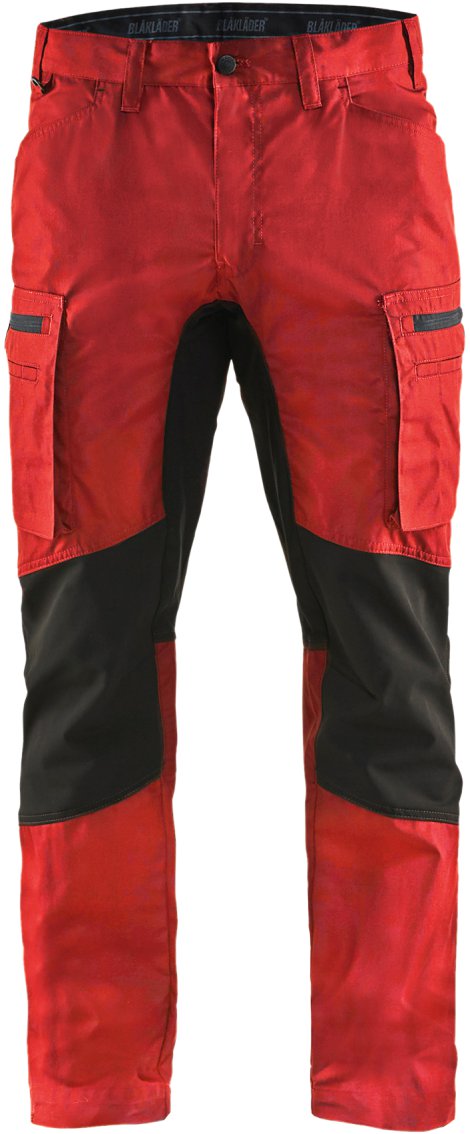 BLÅKLÄDER Service Bundhose Rot/Schwarz 46