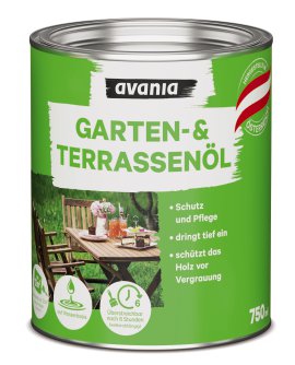 AVANIA Gartenterrassenöl Farblos