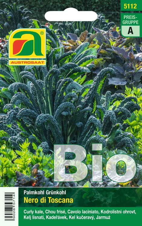 AUSTROSAAT Bio-Tütensamen Palmkohl Nero di Toscana