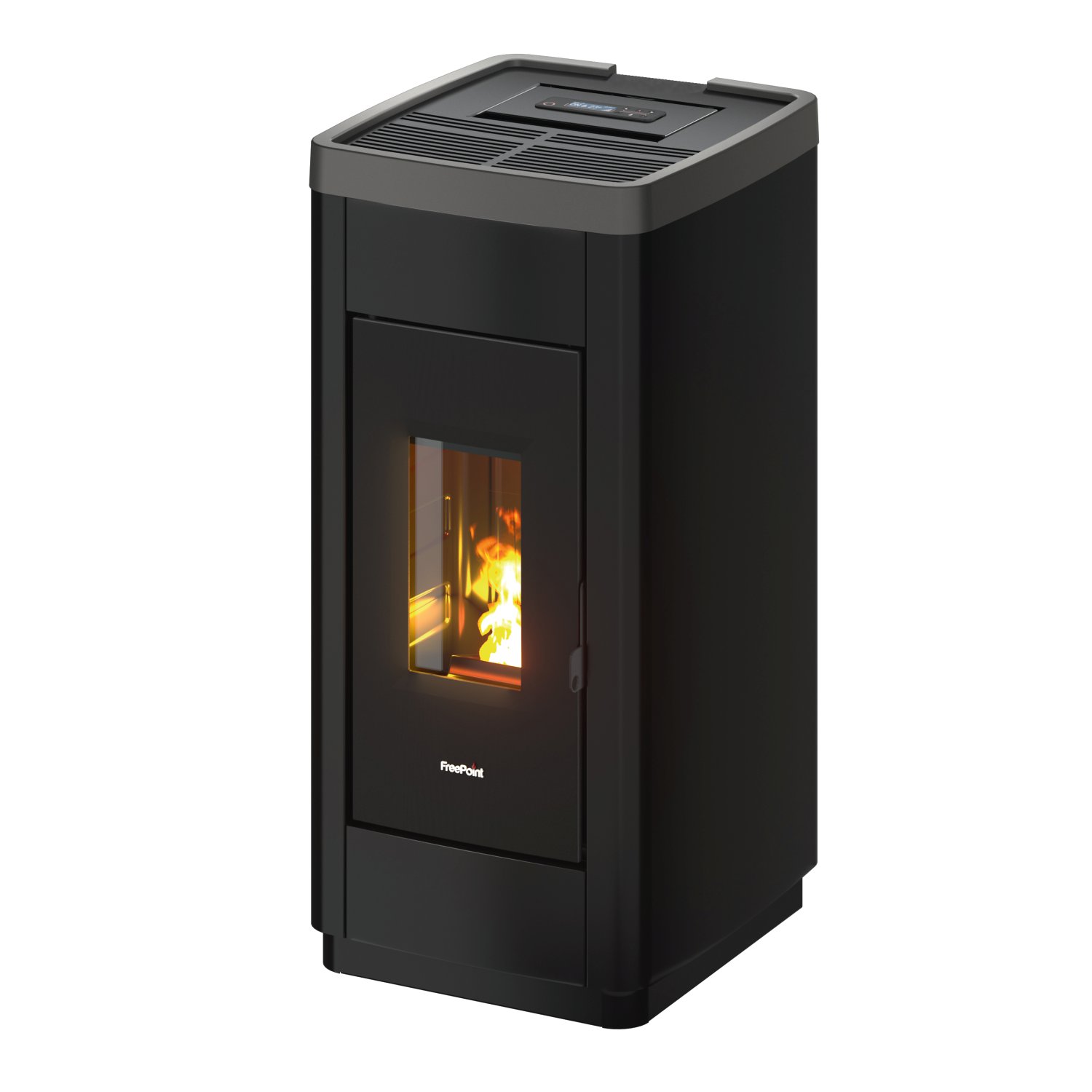 FREEPOINT Pelletofen Life 9 (Topring: Titanium) 8,5 kW