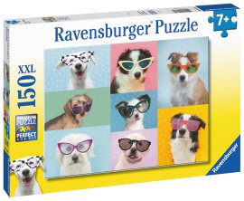 RAVENSBURGER Puzzle Witzige Hunde