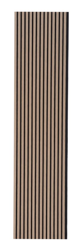 FN Neuhofer Akustikplatte MDF foliert Zebrano 572,5x19x2400 mm