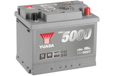 Yuasa Starterbatterie YBX5027 12V