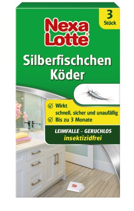 Nexa Lotte® Silberfischchen Köder 3 Stk.