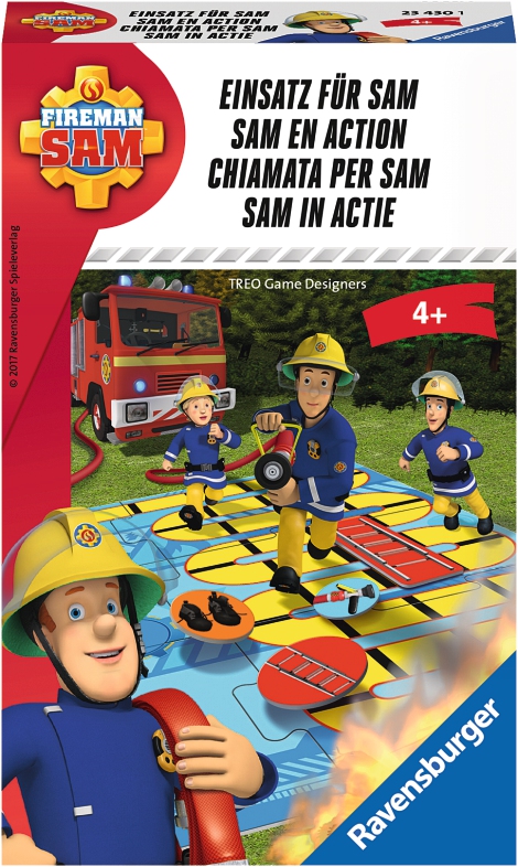 RAVENSBURGER Mitbringspiel Feuerwehrmann Sam Einsatz für Sam