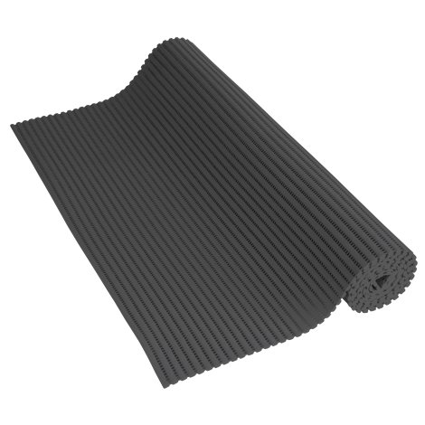 VENILIA Schaumbelag Venisoft Uni Anthrazit 15 m 130 cm