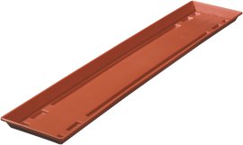 GELI Untersetzer Blumenkasten Standard Terrakotta 80 cm